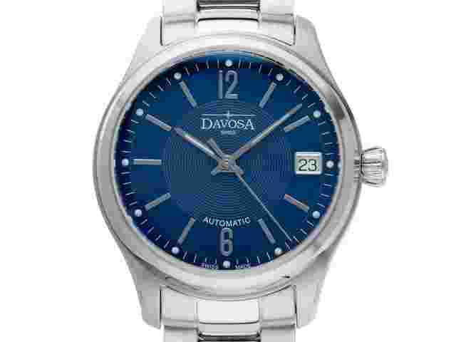 Davosa
                           
                                 Newton Lady Stahl Automatik Armband Stahl 34mm Box&Pap. Full Set Neu