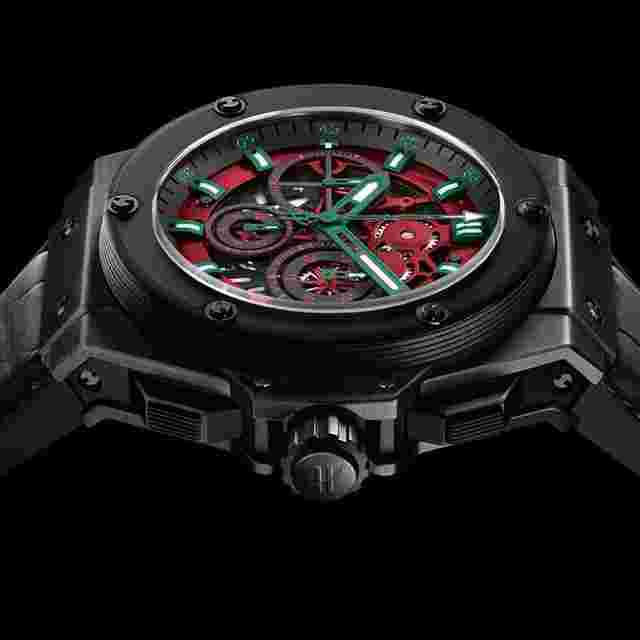 Hublot King Power
                           
                                 Big Bang King Power Pride of Mexico Skeleton LTD Edition 150 Pcs RARE 710.CI.1130.GR.MEX10