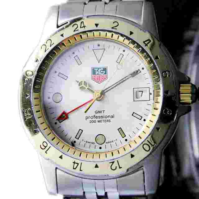 TAG Heuer
                           
                                 GMT Professional 200 Meters Date Wrist Watch Ref 155.706