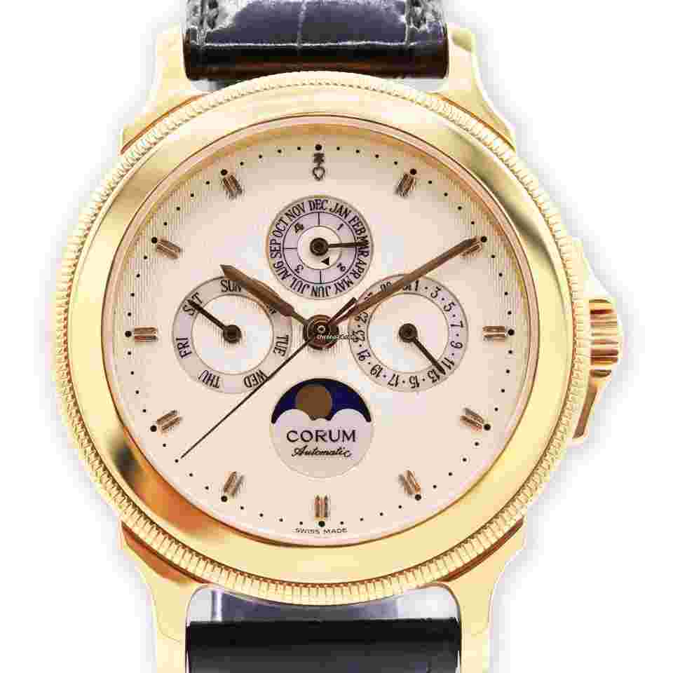 Corum
Limited Edition Yellow Gold Perp. Calendar Temps Mecanique