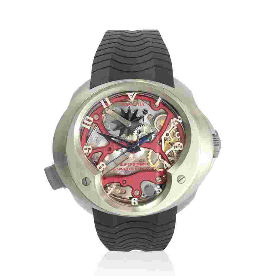 Franc Vila
35.TI.002 SuperSonico Titanium Red Skeleton Watch