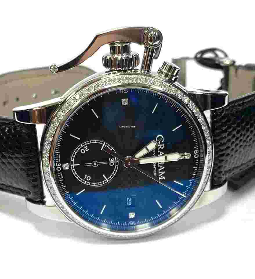 Graham Chronofighter 1695
2CXAS Romantic Diamond Auto 42mm 2CXNS.B03A.L104