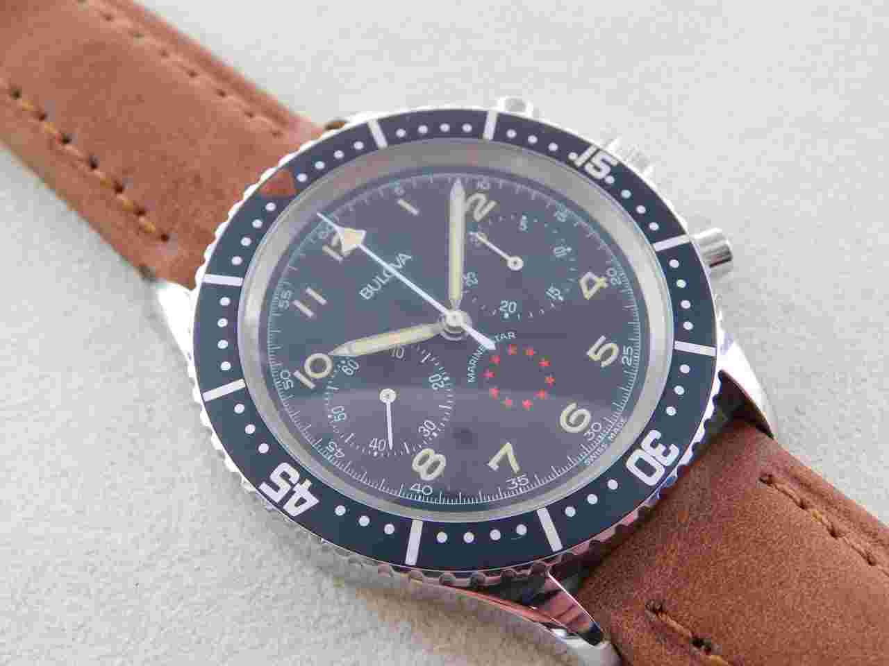Bulova Marine Star Aviator 60 th NOS Caliber 7731 Handaufzug RAR