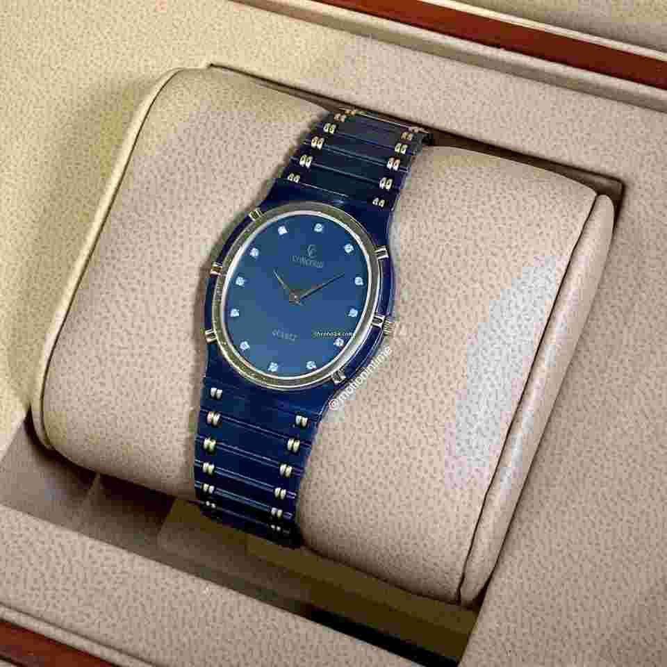 Concord
La Costa Quartz Black Diamond Dial - Gold & Black Steel
