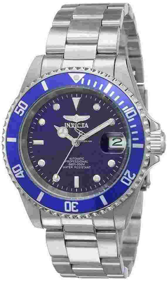Invicta
                           
                                 Pro Diver 9094OB Stainless Steel Blue Dial Automatic Mens Watch....40mm