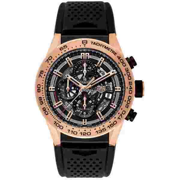 TAG Heuer Carrera Calibre HEUER 01
                           
                                 18K Gold Automatic Chronograph