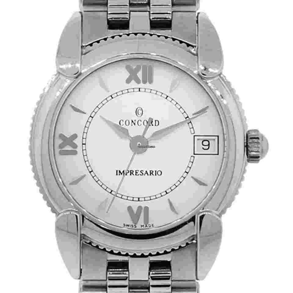 Concord Impresario
Stainless Steel White Roman Dial Ladies Watch