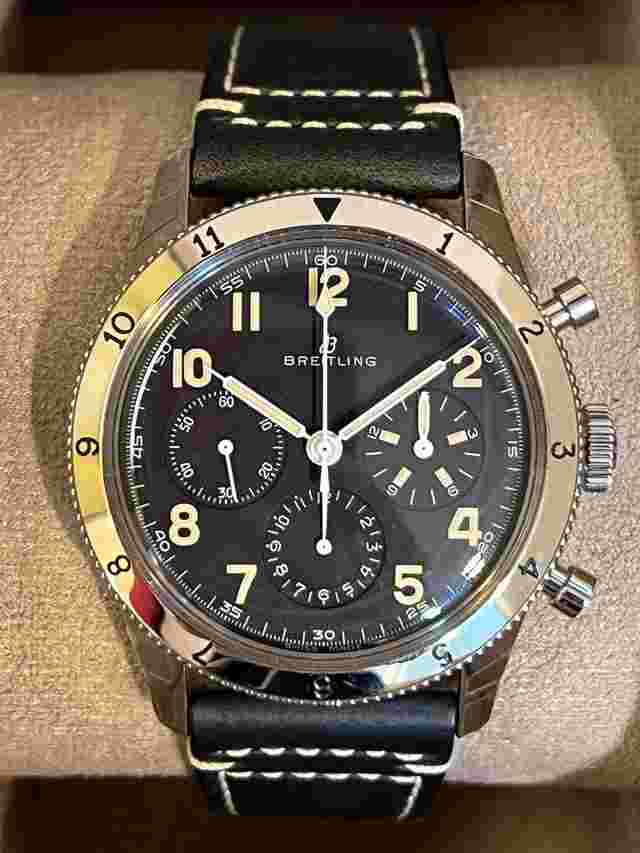 Breitling Aviator 8
                           
                                 AVI Ref. 765 1953 Re-Edition 41mm Steel Black New 2024 AB0920131B1X1