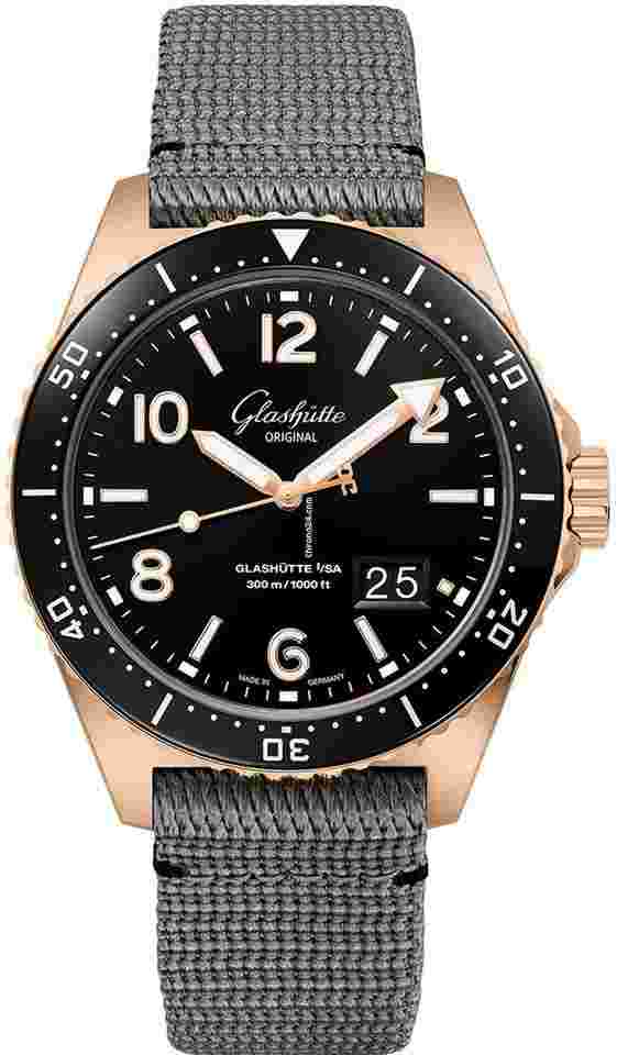 Glashütte Original SeaQ Panoramadatum
Panorama Date 43.2mm 1-36-13-03-90-34