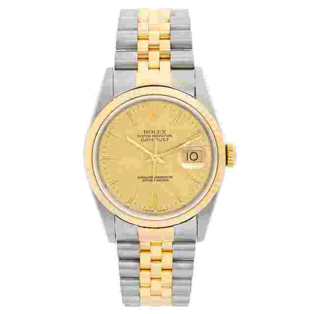 Rolex Datejust 36
                           
                                 Steel & 18k Yellow Gold Men's 2-Tone Watch 16233