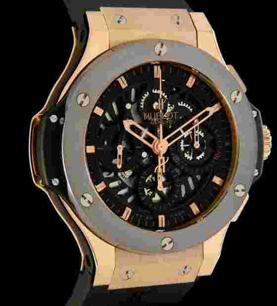 Hublot Big Bang Aero Bang
                           
                                 Skeleton R/G Tantalum Bezel Ltd Edition to 500 Pcs 310.PT.1180.RX