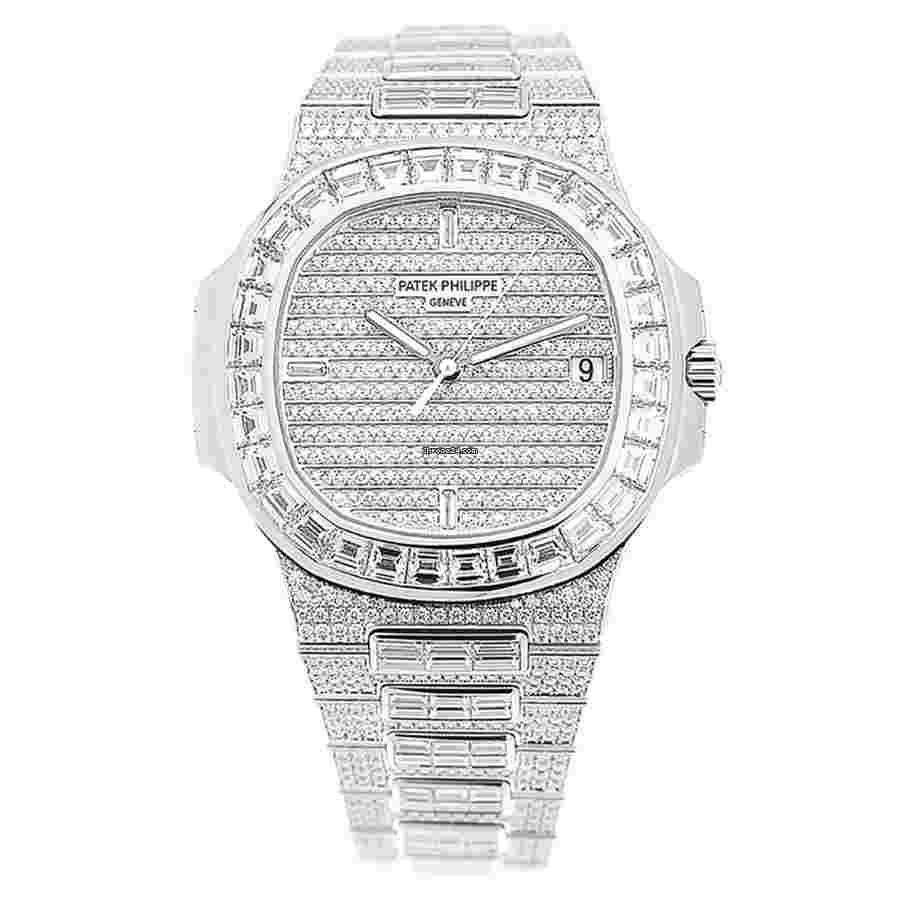 Patek Philippe Nautilus
                           
                                 White Gold Diamonds 5719/10G-010 2019 Unworn