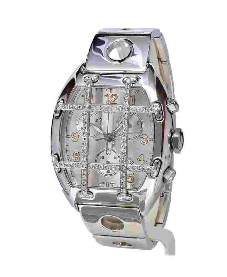 Van Der Bauwede
                           
                                 Magnum Quarterback Silver with Original Diamond Grill 34 mm