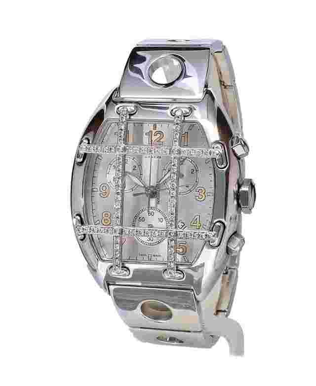 Van Der Bauwede
                           
                                 Magnum Quarterback Silver with Original Diamond Grill 34 mm