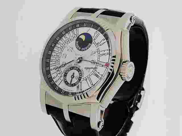 Roger Dubuis Sympathie
                           
                                 BI-RETROGRADE PERPETUAL CALENDAR SY43 5710 0 18K WHITE GOLD "RARE" LTD 28PC