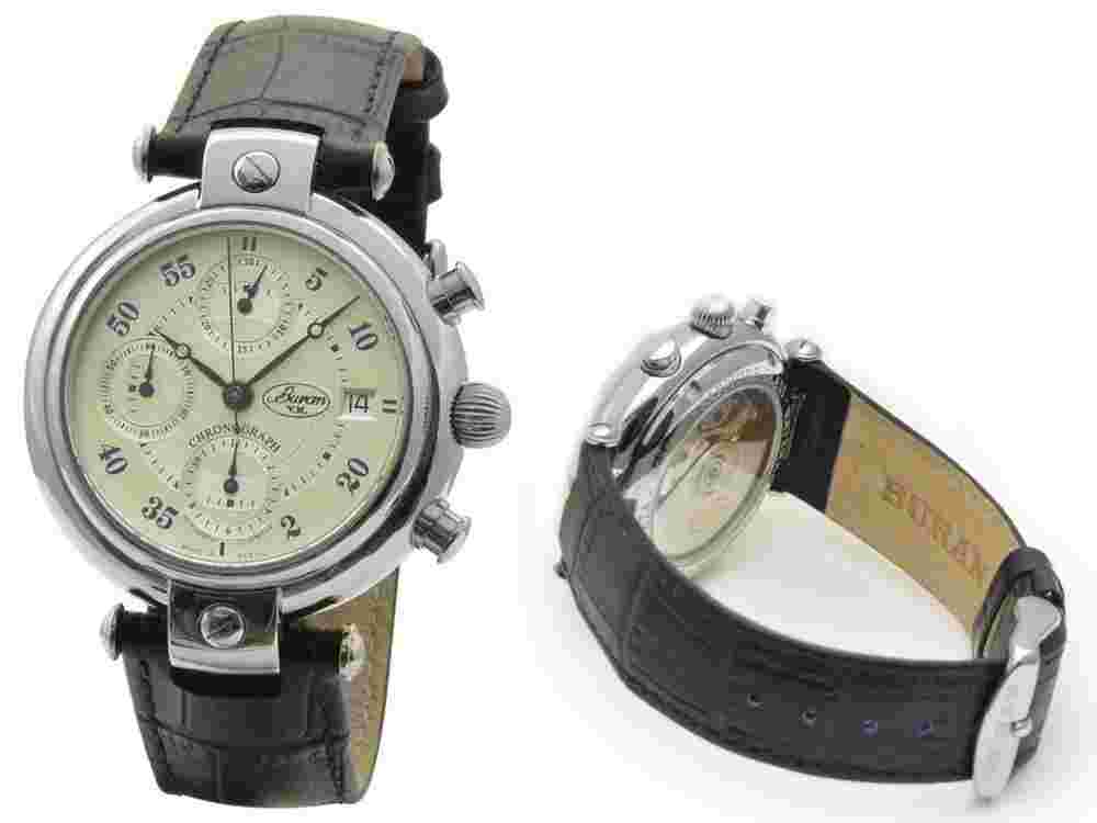 Poljot Buran VM 2101208S Chronograph Automatik ETA VALJOUX 7750