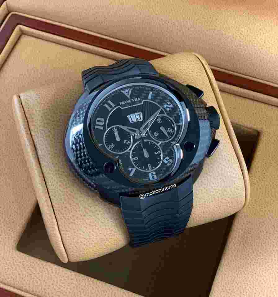 Franc Vila
Evos 8 Cobra Stealth Esprit Black Carbon Dial Limited to 88 - Black Titanium