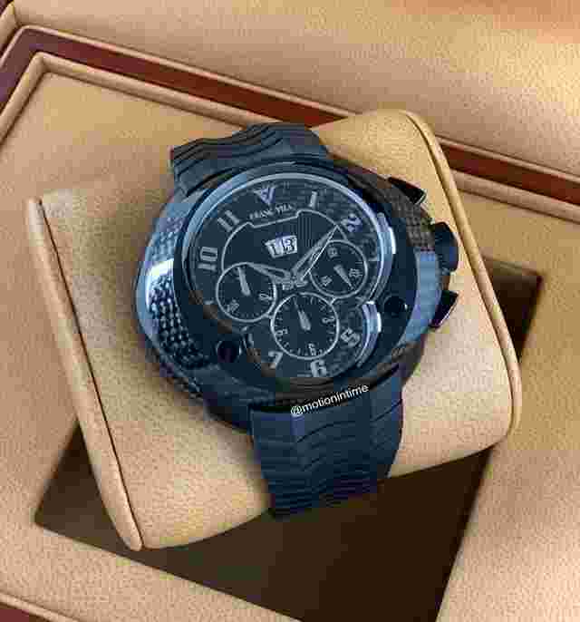 Franc Vila
                           
                                 Evos 8 Cobra Stealth Esprit Black Carbon Dial Limited to 88 - Black Titanium
