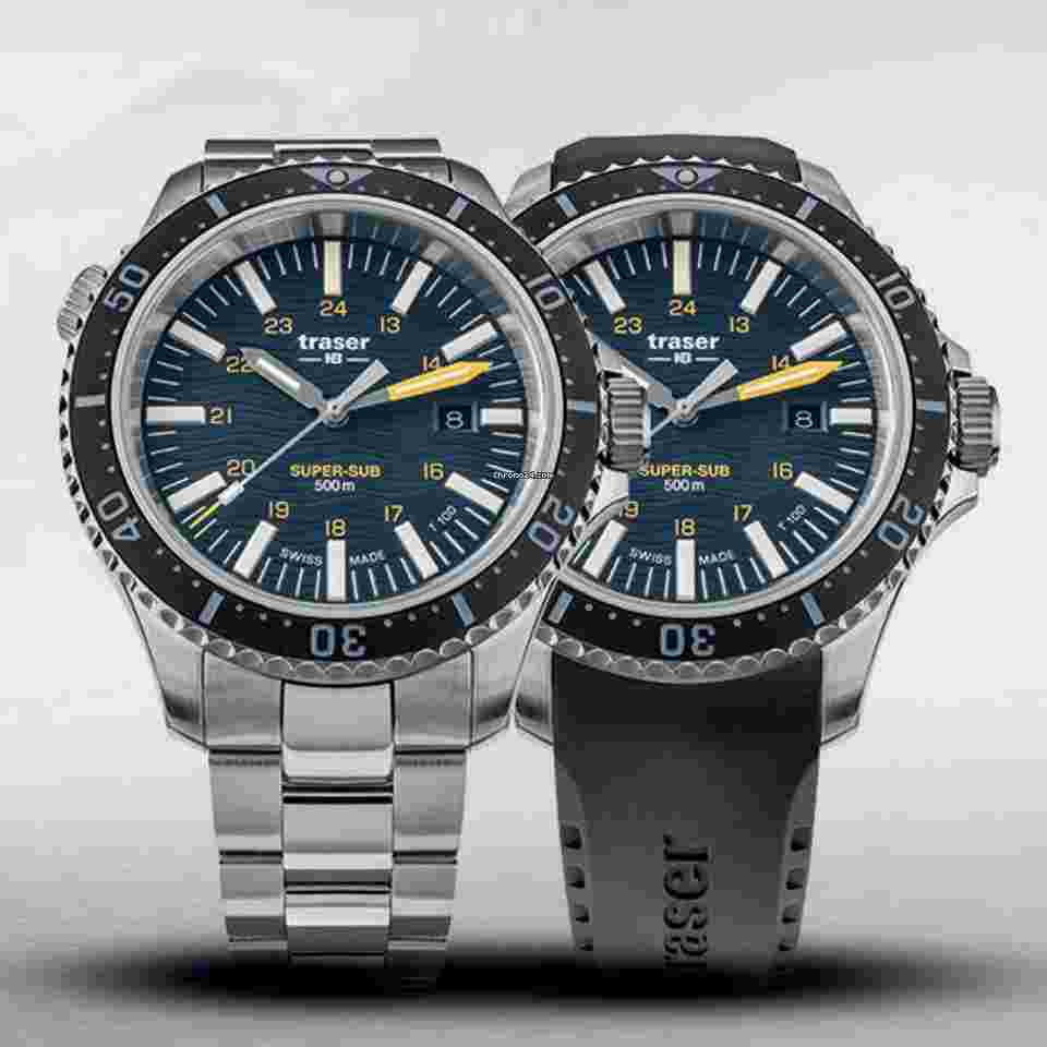 Traser
                           
                                 P67 SuperSub T100 Blue Special Set