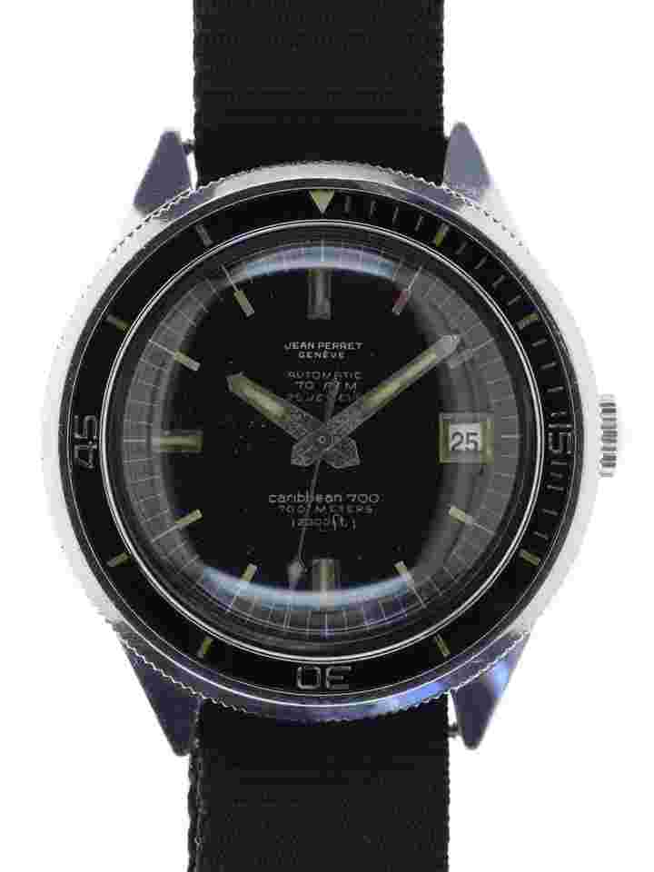 Jean Perret Caribbean 700 Stainless Steel 1960s 