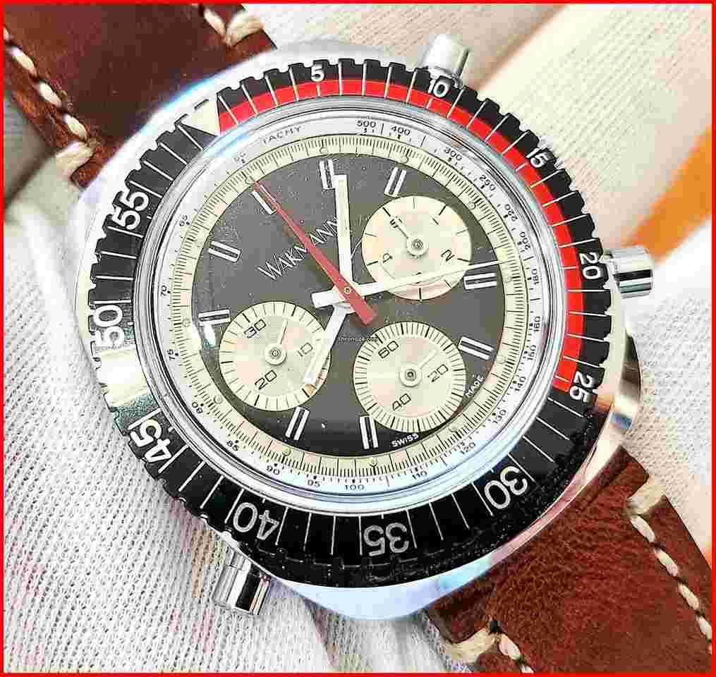 Wakmann
                           
                                 Racetimer Flyback Chronograph Baumgartner BFG 598 43x48mm