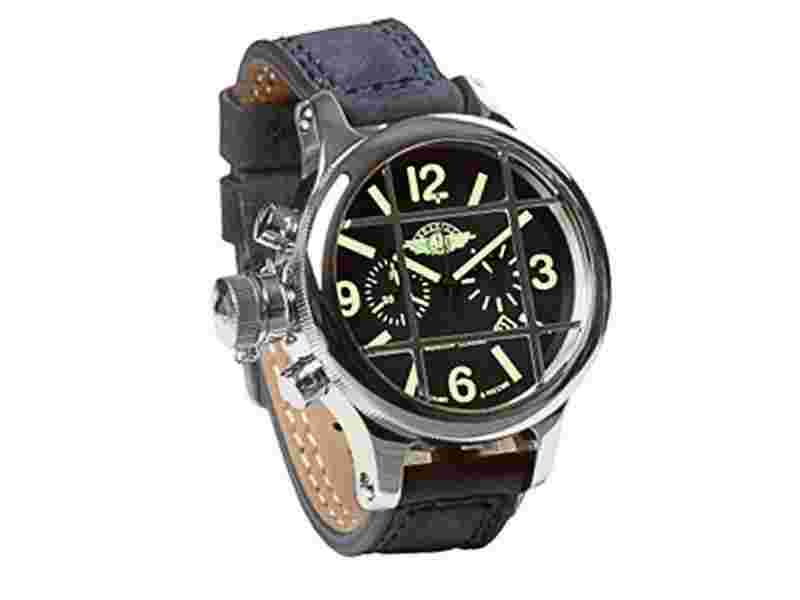 Poljot Moscow Classic Poljot 3133 Russian Diver Watch Vodolaz Chronograph 10ATM