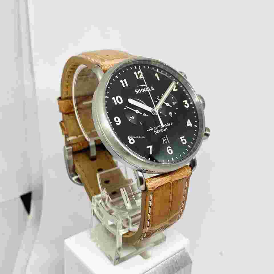 Shinola
                           
                                 Stainless Steel The Canfield Chrono Watch - S0120001942