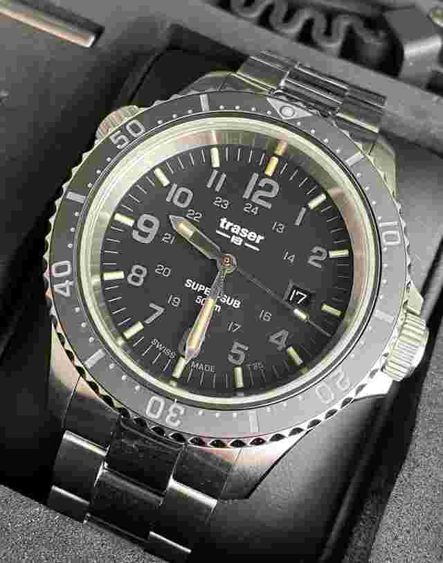 Traser
                           
                                 P67 SuperSub Black Special Set