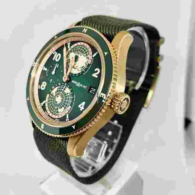 Montblanc 1858
                           
                                 Géosphère Limited Edition Automatic 42mm Bronze and NATO Watch 119909
