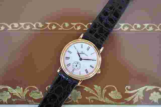 DeLaneau
                           
                                 Handwinding Movement 18K Yellow Gold Full Set NOS