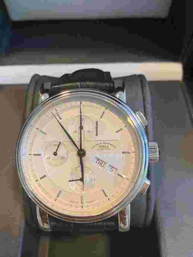 Mühle Glashütte Teutonia Automatic Silver 42mm