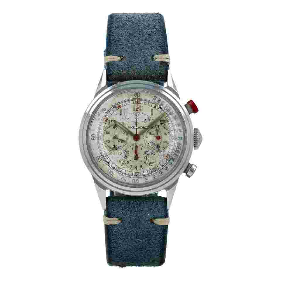 Movado
                           
                                 Chronograph 19038 FB 95M (1950's) VERY RARE "MILITARY WATCH"