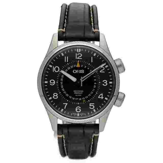 Oris Big Crown ProPilot
                           
                                 01 910 7745 4084 BC Propilot LE Alarm Brown Leather Automatic Men's Watch