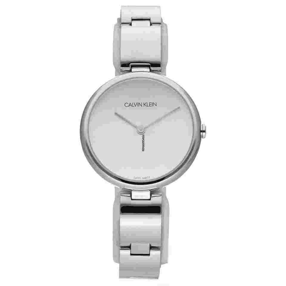 ck Calvin Klein
                           
                                 K9U23146 Stainless Steel 32mm Silver Dial Swiss Quartz Women's Watc