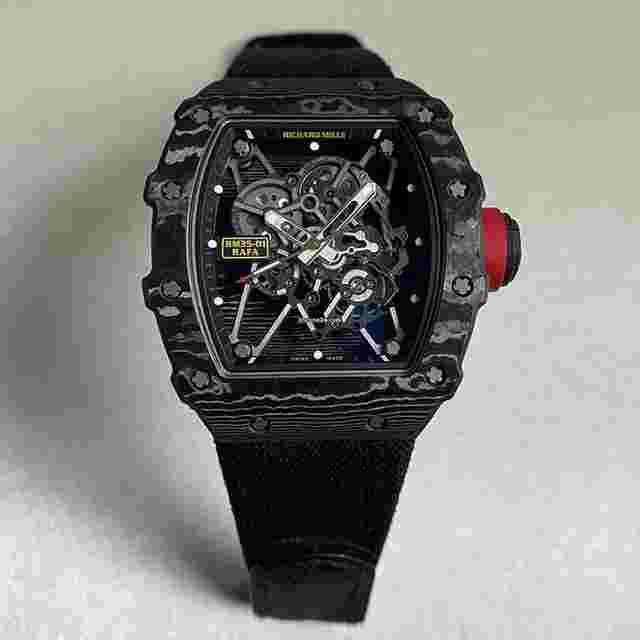 Richard Mille RM 035
                           
                                 RM35-01 Rafael Nadal in NTPT Black Carbon RM035