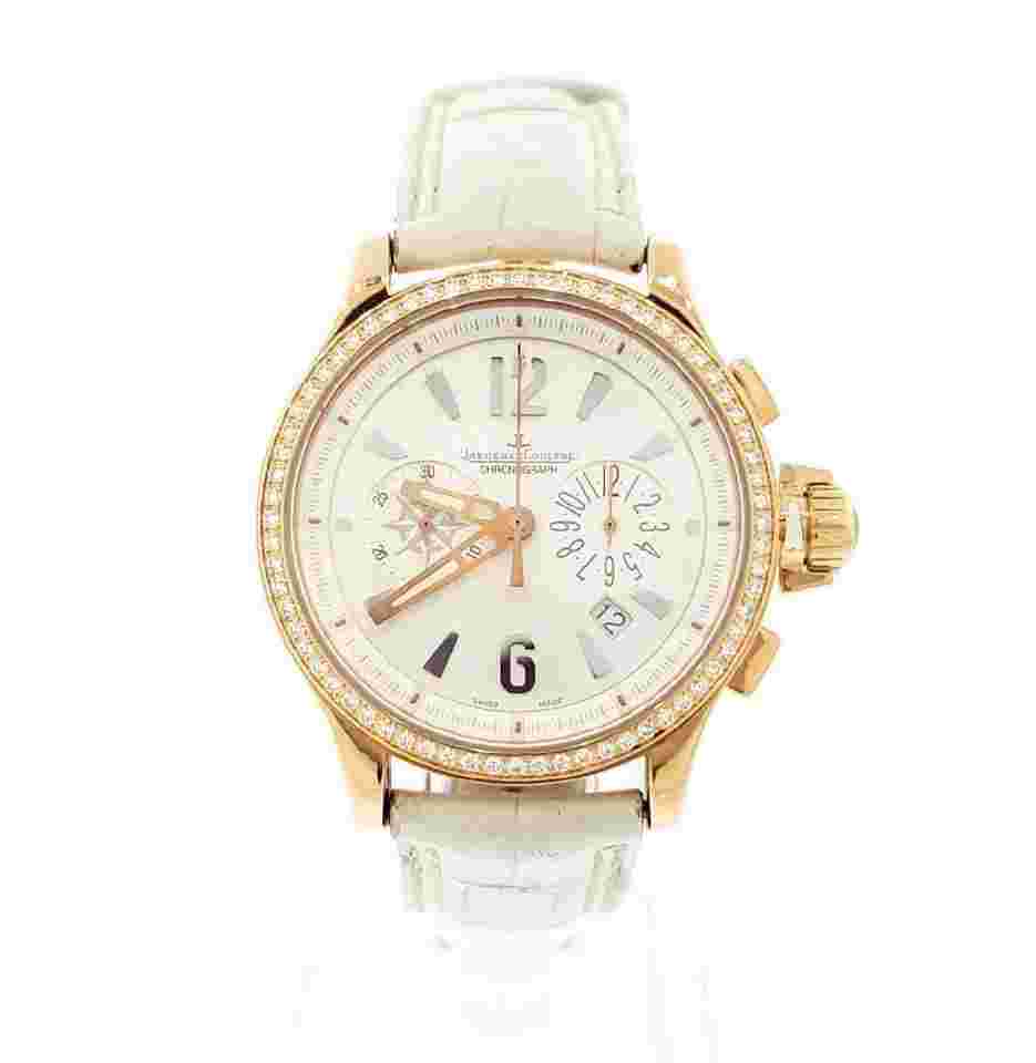 Jaeger-LeCoultre
                           
                                 Master Compressor 37mm Chrono 18k Rose Gold Diamonds Q1742411