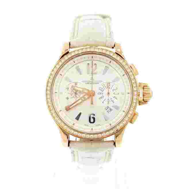 Jaeger-LeCoultre
                           
                                 Master Compressor 37mm Chrono 18k Rose Gold Diamonds Q1742411