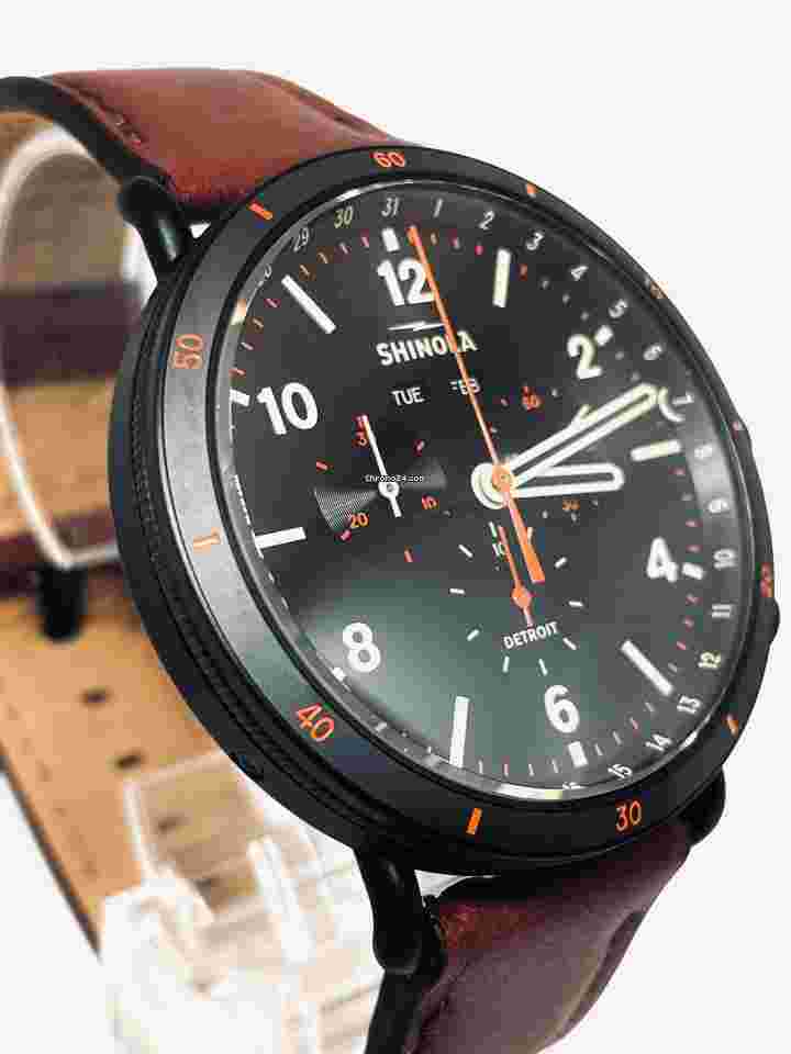 Shinola
                           
                                 The Canfield Sport 45mm Black Matte Velvet Dial Mens Watch - S0120194491