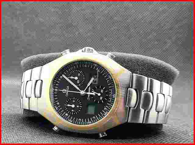 Omega Seamaster Polaris
                           
                                 386.1231.1 Polaris 1/100 Chronograph 38x41mm SS/18k Gold