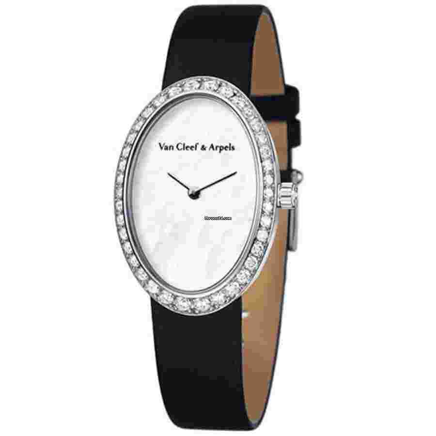 Van Cleef & Arpels
Timeless WJWF01I9 White Gold with Black Satin Watch 2024