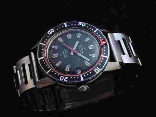 Enicar Sherpa
                           
                                 Rare Vintage Swiss Sherpa Divette 33 Diver Watch 60's