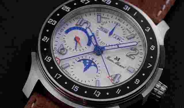 Jean Marcel
                           
                                 Splendor 380 - ETA Valjoux 7761 - limited edition - 44mm - two leather straps