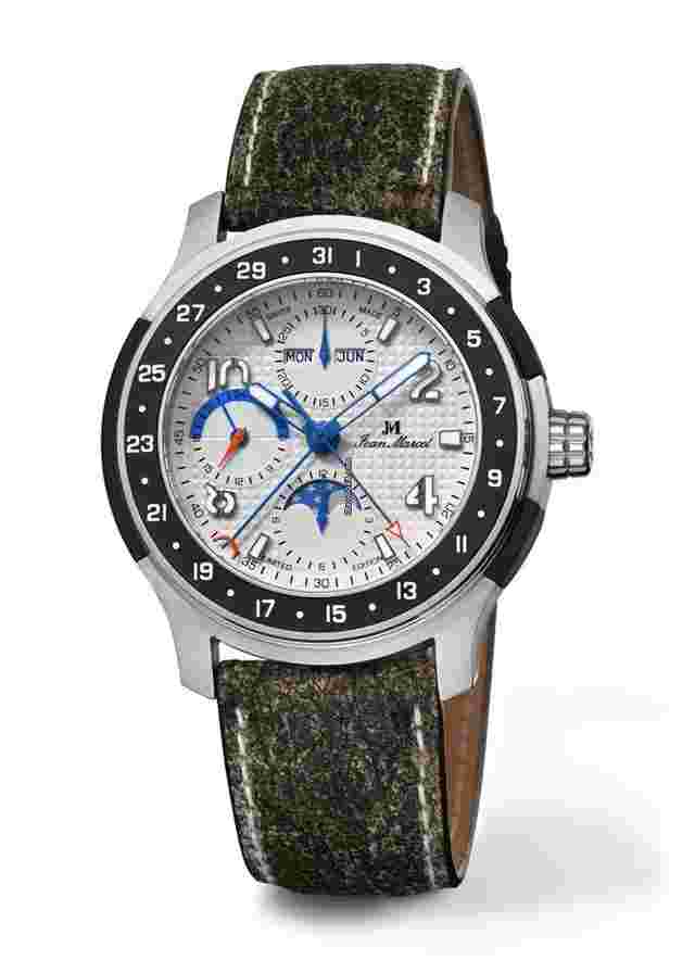 Jean Marcel
                           
                                 Splendor 380 - ETA Valjoux 7761 - limited edition - 44mm - two leather straps