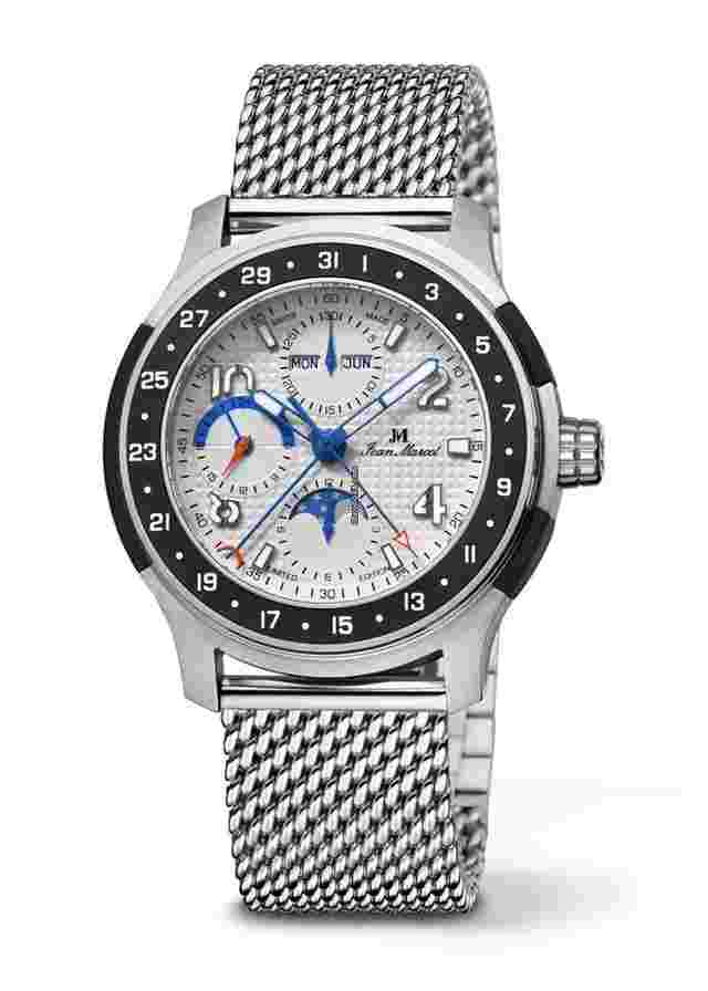 Jean Marcel
                           
                                 Splendor 380 - ETA Valjoux 7761 - limited edition - 44mm - Steel Bracelet + Leather Strap