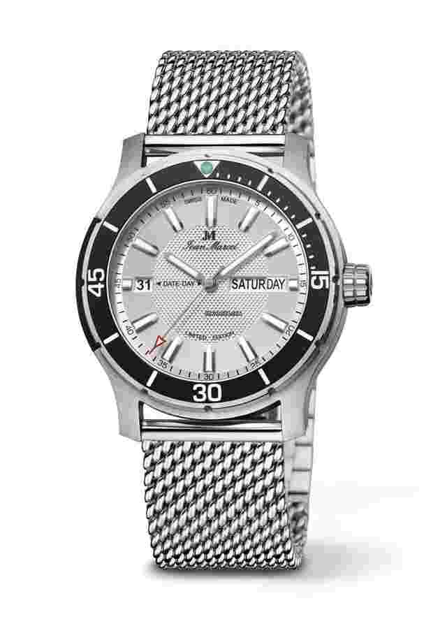 Jean Marcel
                           
                                 Splendor 381 limited edition - ETA 2836 Elaboré - 42mm - Steel Bracelet + Leather Strap