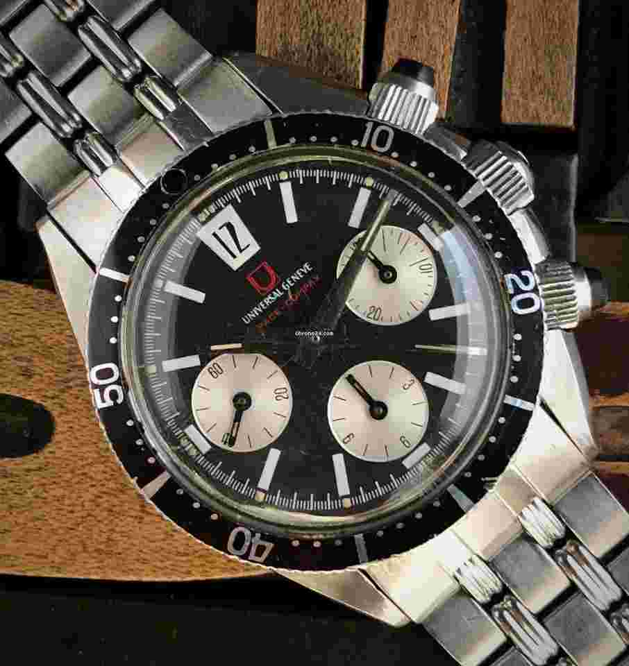 Universal Genève Compax
                           
                                 Space Compax Unpolished