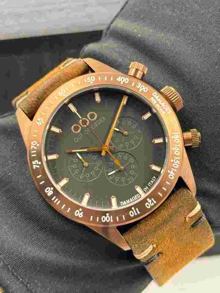 Out of Order Chrono Vegan Bronzo New Official dealer Warranty Made in Italy