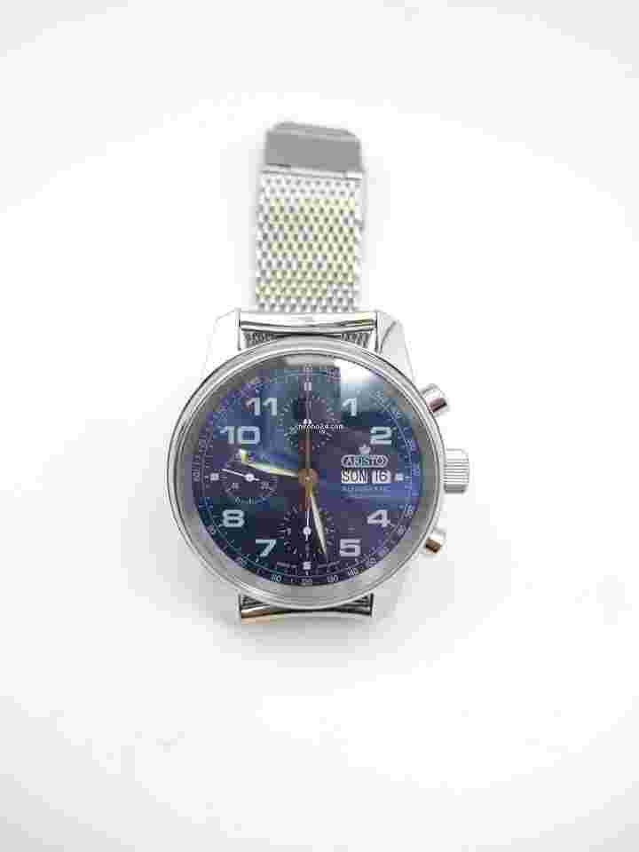 Aristo
                           
                                 Flieger Blue Chronograph