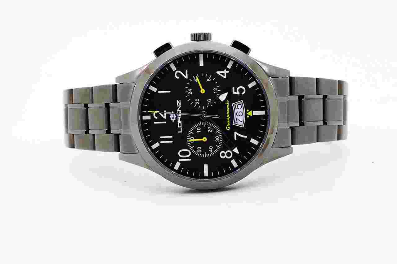 Lorenz Granpremio Quartz 42mm 030105 7639