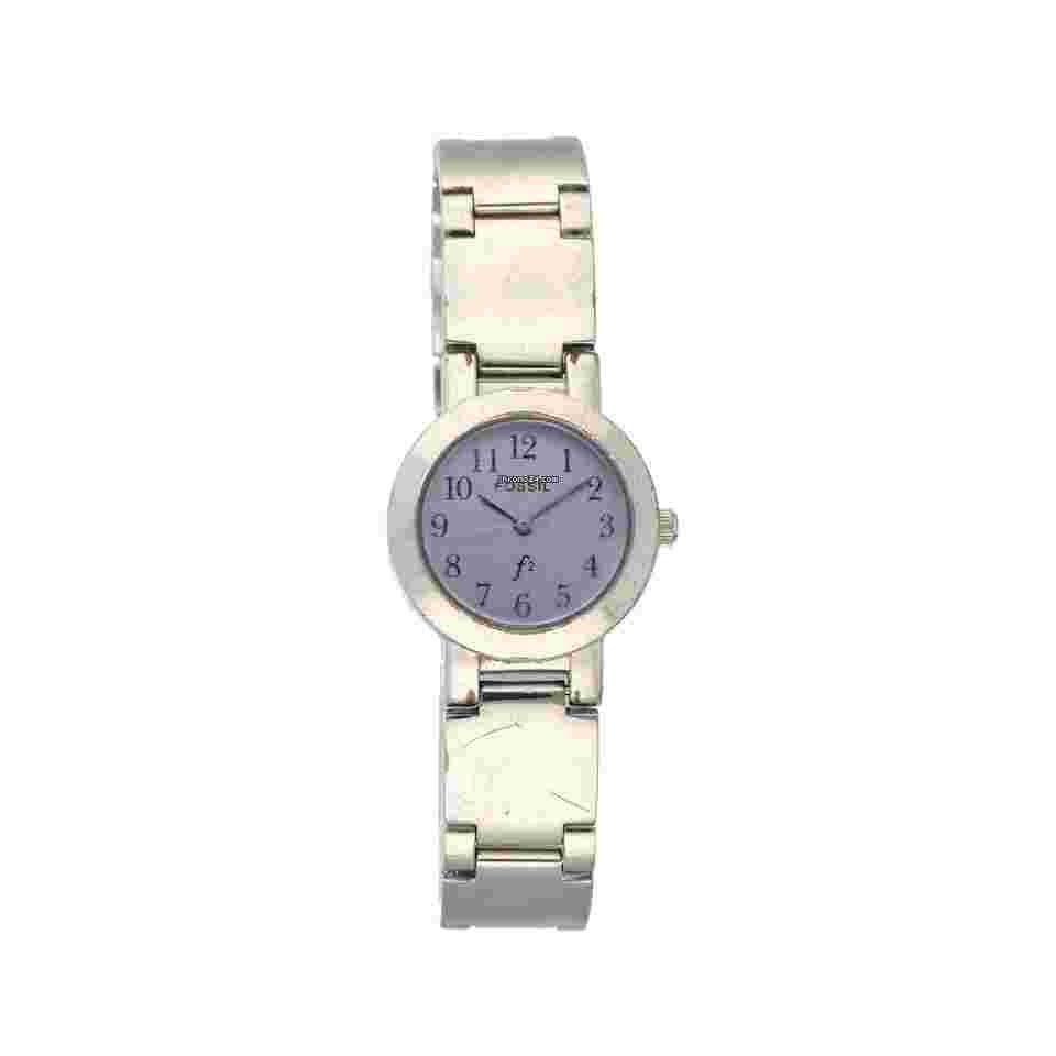 Fossil
ES-9001 Purple Dial Stainless Steel Quartz 30M Dress Women's Watch